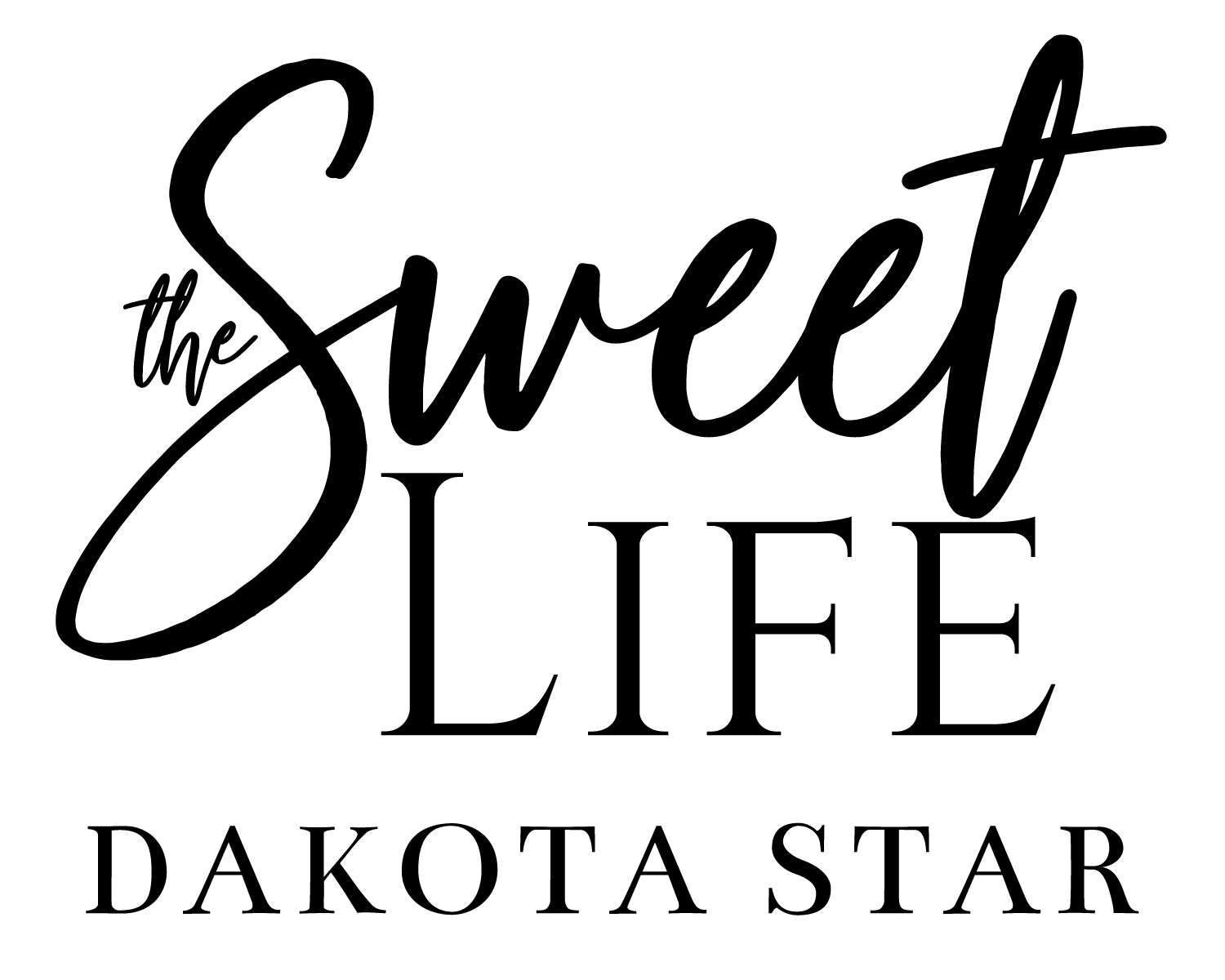 The Sweet Life title on transparent for light background (1)